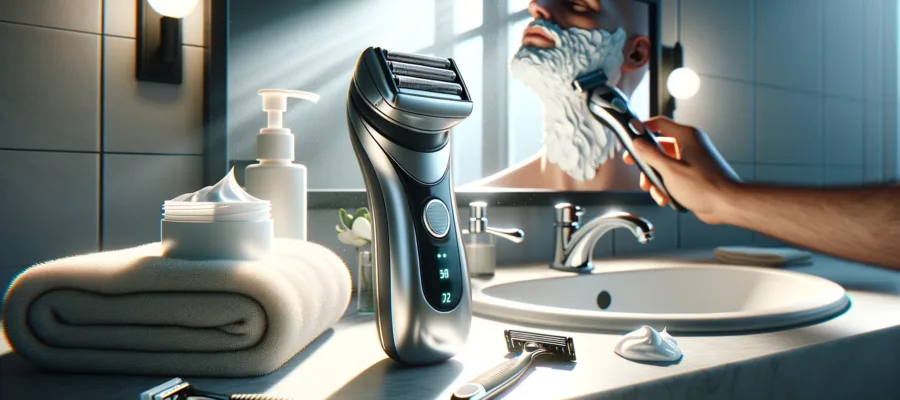 Die richtige Technik fuer eine haar- und hautschonende Rasur mit Rasierern