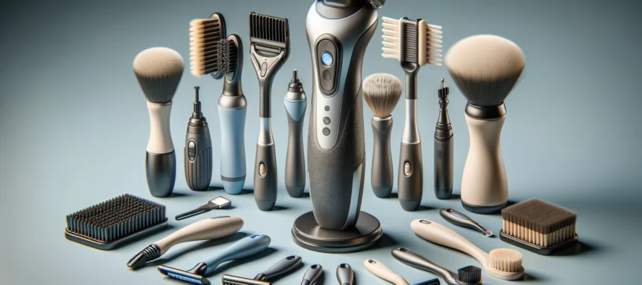 Rasierer Aufsaetze und Buersten: Zubehoer fuer Reinigung und Styling