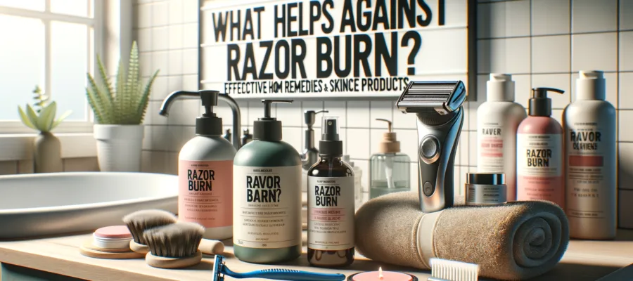 Was hilft gegen Rasurbrand? Effektive Hausmittel und Pflegeprodukte