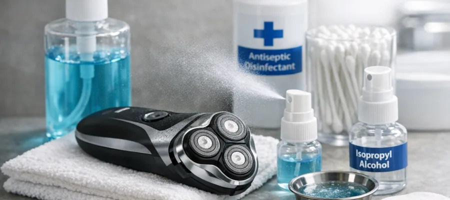 Rasierer desinfizieren: Tipps fuer optimale Hygiene und Hautschutz