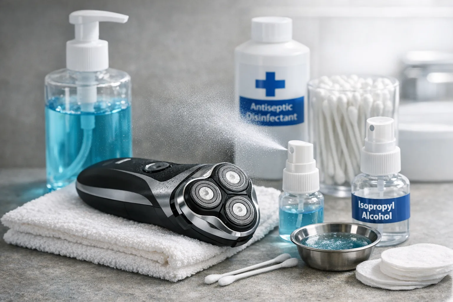 Rasierer desinfizieren: Tipps fuer optimale Hygiene und Hautschutz