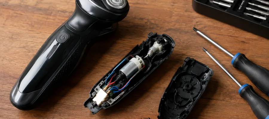 Elektrische Rasierer knacken? Fehlerdiagnose und Reparaturtipps